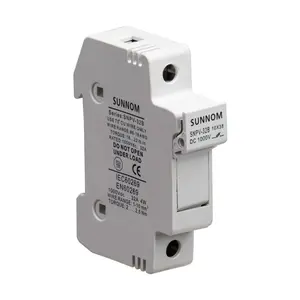 10A 12A 15A 16A 20A 25A 30A 32A TUV CE 10X38mm 1000V DC 태양 광 퓨즈 기본 홀더