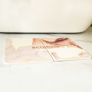 Antideslizante absorbente de secado rápido barro de diatomeas plegable diatomita baño inodoro puerta de entrada alfombra de baño de <span class=keywords><strong>piedra</strong></span> - Product Image 3