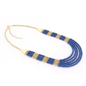 ต่างหูแฟชั่นสไตล์โบโฮสุดหรูสำหรับผู้หญิงต่างหูลูกปัดจี้โมเสกปรับแต่ง GC-NK-418ได้คุณภาพสูงทำด้วยมือ - Product Image 2