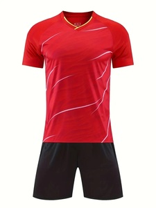 Vente en gros uniforme de football Maillot rétro classique respirant de qualité thaïlandaise à séchage rapide Maillots de football personnalisés Maillot de football vintage - Product Image 2