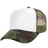 Sombreros de camionero de 5 paneles personalizados Logotipo de parche bordado clásico Impresión de malla personalizada Golf Deportes Gorras Snapback Homme Gorras de béisbol