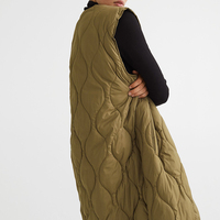 Chaleco Acolchado sin Mangas de Algodón con Camuflaje, Chaqueta de Invierno Tejida, Ropa Urbana, Fabricación Personalizada para Adultos