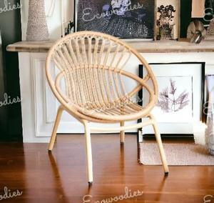 Wholesale Price Natural Bamboo Dining Chair for Indoor and <b>Outdoor</b> Home or Garden <b>Furniture</b> for Villa and Courtyard - Product Image 2