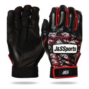 Gants de frappe de baseball pour gaucher de haute qualité, durables, respirants, 100 % polyester, séchage rapide, légers, doux, avec crochet sécurisé - Product Image 1