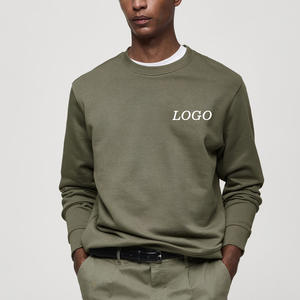 Sweat-shirt unisexe d'hiver de haute qualité avec logo personnalisé, logo imprimé, broderie, surdimensionné, poids lourd, 100% coton, col rond - Product Image 1