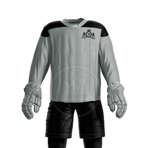 Uniforme de hockey sobre hielo hecho a medida de alta calidad conjuntos transpirables de secado rápido para la venta en línea - Product Image 5