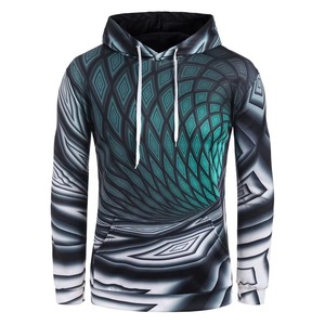 Men Winter SublimationHoodie Sportswear Custom Design Logo Eco-Friendly Breathable Quick Dry Polyester <b>Fabric</b> OEM ODM Wholesale - Product Image 1