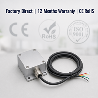 0.01 °   Inclinómetro de Doble Eje RS485 Modbus IP67 BWM427S, Sensor de Inclinación para Seguimiento Solar, Grúas Torre y Nivelación en Construcción