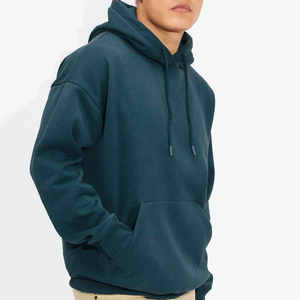 Sudadera con Capucha de Invierno para Hombre, Corte Regular, Color Sólido, 100% Algodón, Estilo Básico, Manga Larga - Product Image 5