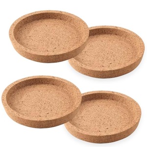 Juego de posavasos cuadrados de corcho con logotipo personalizado, posavasos de corcho natural absorbente, posavasos ecológicos, mesa duradera resistente al calor - Product Image 5