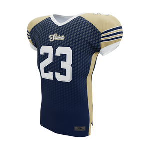 Personalizado de alta calidad cosido nombre Número transpirable suave ropa deportiva camisas de malla para hombres mujeres niños camiseta de fútbol americano - Product Image 3