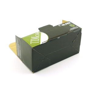 กล่องกระดาษลูกฟูกพิมพ์ลายแบบ Tuck Top Decking แบบกำหนดเองกล่องบรรจุภัณฑ์เคลือบ UV เคลือบผิวด้านการจัดการลายนูน - Product Image 3