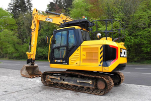 รถขุดขนาดเล็ก JCB 55Z-1 แบบ Zero Tailswing พร้อมคุณสมบัติระบบดิจิทัล ประสิทธิภาพเต็มรูปแบบ กำลังขับเคลื่อนขนาดกะทัดรัด เหมาะสำหรับงานเกษตรที่ต้องการความแม่นยำ - Product Image 2
