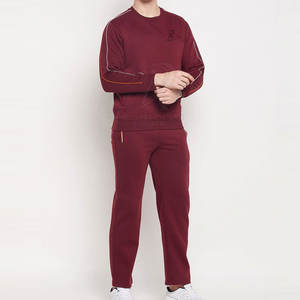 สเวตเตอร์ของผู้ชายผ้าคอตตอนสีล้วนระบายอากาศได้ดีสวมใส่สบายเหมาะกับฤดูหนาวเป็นมิตรกับสิ่งแวดล้อม - Product Image 2