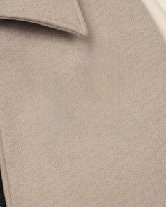 Chaqueta Universitaria de Béisbol Color Beige, Nueva y Moderna, para Hombre, con Cierre de Botones, Estilo Letterman - Product Image 4