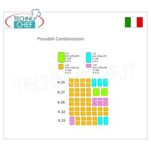 Vitrina Refrigerada de ABS para Mostrador, 1580x450 mm, Equipo de Cocina Comercial - Product Image 1