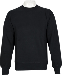 Sudadera de cuello redondo de algodón orgánico para hombre, sudaderas informales de gran tamaño de manga larga para invierno, buen material bordado - Product Image 4