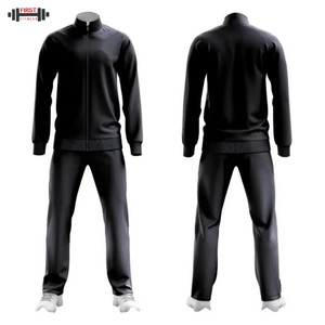 High Quality Winter Sports <b>Tracksuits</b> for Men Jogging Sportswear 100% Cotton Fleece with Custom Logo Wholesale - Product Image 6