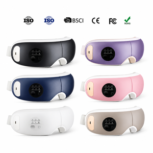 Masseur oculaire à pression d'air, masque chauffant pour les yeux, appareil de soin des yeux avec musique Bluetooth pour la relaxation des yeux et le soulagement des cernes - Product Image 1
