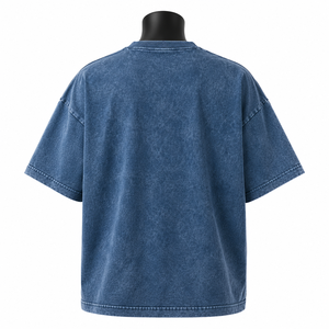 เสื้อยืดโอเวอร์ไซส์ผ้าคอตตอนหนานุ่ม พิมพ์ลายกราฟิก สไตล์สตรีทแวร์ลำลองสำหรับผู้ชาย ทรงบ็อกซี่ - Product Image 2