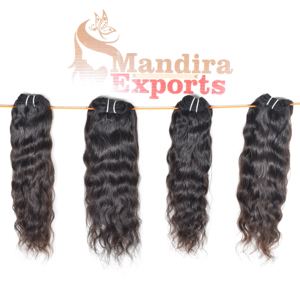 Extensiones de Cabello Humano Virgen Indio Remy 100% con Cutícula Alineada, Ondulado, en Paquetes - Product Image 3