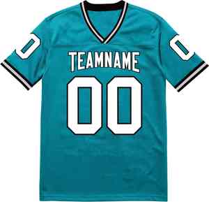 Maillot de football respirant personnalisé Design personnalisé avec nom et numéro d'équipe Plus Size Stretch Fit for Game - Product Image 5