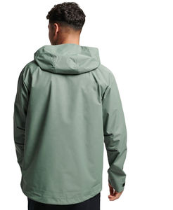 Nouvel arrivage Veste homme légère surdimensionnée en polyester et nylon coupe-vent tissé avec capuche imprimée par sublimation - Product Image 4