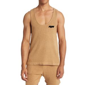 เสื้อกล้ามสำหรับผู้ชายผ้าคอตตอน/โพลีเอสเตอร์100% ออกแบบได้ตามต้องการ - Product Image 1