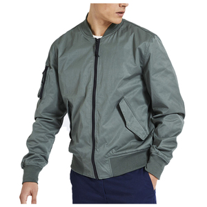 Chaqueta bomber cortavientos para hombre para invierno y otoño, ropa de calle, ropa informal de moda para exteriores - Product Image 5