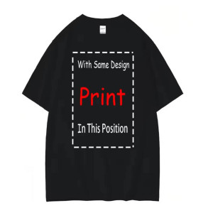 T-shirt Homme Vibrant Original Graphic Print Oversized Short Sleeve High-Quality Casual Streetwear - Product Image 6