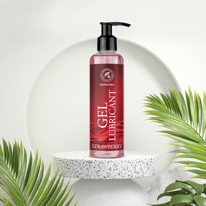Aromatika Gel <span class=keywords><strong>Lubricante</strong></span> Personal a Base <span class=keywords><strong>de</strong></span> Agua con Aroma a <span class=keywords><strong>Fresa</strong></span>, Glicerina, Pantenol, <span class=keywords><strong>Lubricante</strong></span> Íntimo, Botella con Bomba <span class=keywords><strong>de</strong></span> 200 ml, Juguete para Adultos - Product Image 1