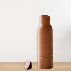 ขวดน้ำดื่มดินเผาเป็นมิตรต่อสิ่งแวดล้อมผลิตจากอินเดีย - Product Image 1