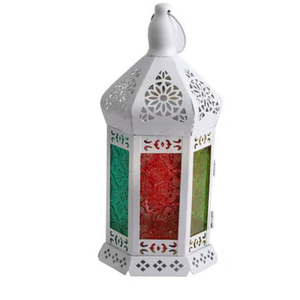 Lanterne suspendue marocaine luxueuse en métal marron de haute qualité faite à la main Design moderne écologique pour la maison utilisation festive Noël - Product Image 5