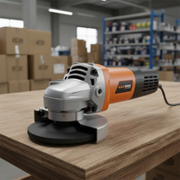 Meuleuse d'angle électrique OEM KJ-880W pour le meulage des métaux, outil professionnel, vente en gros, fourniture d'usine