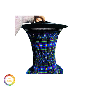 Impresionante linterna de brocado: elegancia asequible con materiales de alta calidad - Product Image 5