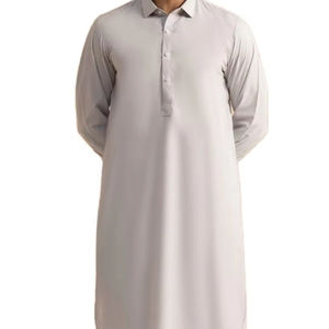 Kurta Eid Personalizada al por Mayor, Shalwar Kameez Pakistaní Transpirable para Hombre, Salwar Kameez de Alta Calidad Hecho a Medida para Hombre 2025 - Product Image 1