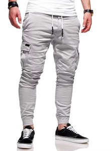 Pantalones de chándal de invierno de tela gruesa de alta calidad para hombre, pantalones de entrenamiento físico de algodón de talla grande para gimnasio, pantalones lavados para hombre - Product Image 6