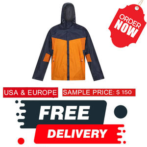 แจ็กเก็ตกันลมมีซิปของผู้ชายแจ็กเก็ตกีฬา100% น้ำหนักเบาออกแบบได้ตามต้องการ - Product Image 6