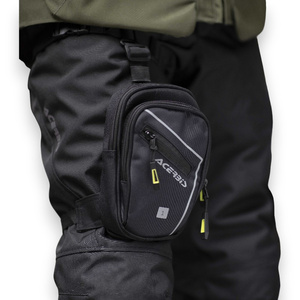 Sac de jambe pour moto ACERBIS X-SIDE 1 litre avec housse imperméable, sac de réservoir polyvalent, sac à outils, sacoche de selle - Product Image 4