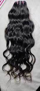 ผมต่อ Jerry Hairs คุณภาพสูง 100% ผมแท้แบบเรมี่ ไม่ผ่านการแปรรูป แบบเส้นเดี่ยว ลอนธรรมชาติ สีดำธรรมชาติ - Product Image 5