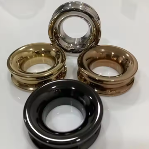 Poignée de porte et de fenêtre en acier inoxydable satiné doré de qualité supérieure pour meubles de maison, de bureau et d'hôtel - Product Image 2