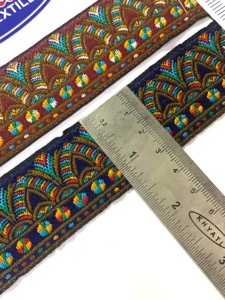 Église liturgique catholique robe de ruban Jacquard métallique vêtements religieux costume de danse vêtements fournisseur de garniture de l'Inde - Product Image 4