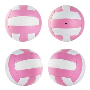 Balón de Voleibol de Alta Calidad, Material PU Puro, Tamaño Oficial 5, Color Rosa, para Adultos, Playa, Reciclado, Entrenamiento - Product Image 3