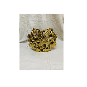 Modern Stainless Steel Leaf Design <b>Flower</b> <b>Vase</b> Highest Quality Decorative Sculpture <b>for</b> Living Room Polished Brass Gold <b>Sale</b> - Product Image 1