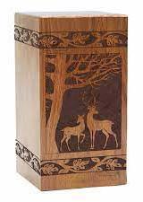 Urnas de madera modernas hechas a mano de alta calidad, urnas de cremación de madera para adultos masculinos y femeninos, urnas decorativas - Product Image 1