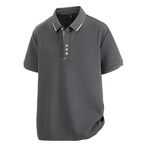 T-shirts polo décontractés surdimensionnés à manches courtes personnalisés de haute qualité pour hommes polos populaires en coton piqué design pour hommes - Product Image 1