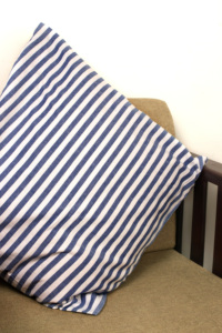 Personalized Recycled Yarn-Dyed Stripe Woven American Square <b>Pillow</b> Cases & Cushion Cases Set of 4 for Home Hotel Hospital - Product Image 2