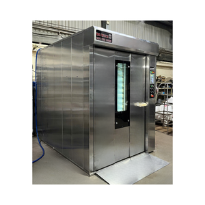 Easy to Use Rotary <b>Oven</b> 24 Trays With Altuntop Trolley Warranty 1 Year 1100Kg 380V 220V Electric Bread <b>Oven</b> Kien an Factory - Product Image 1