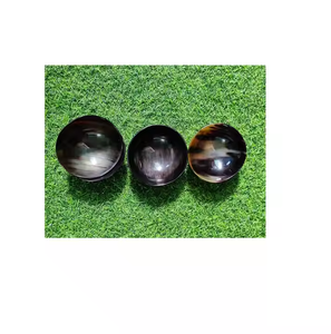 Bol en corne de buffle fait à la main pour ustensiles de cuisine Bol en corne profonde pour taille personnalisée et moyenne Toutes les tailles de bol par l'artisanat en croissant - Product Image 2