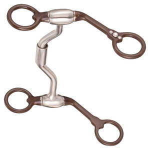 Mèche d'équitation professionnelle Kelly Silver Star Mèche Western durable en acier inoxydable avec embout de contrôle de précision - Product Image 4